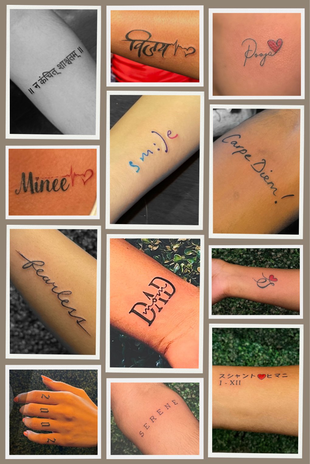 Tattoo artis